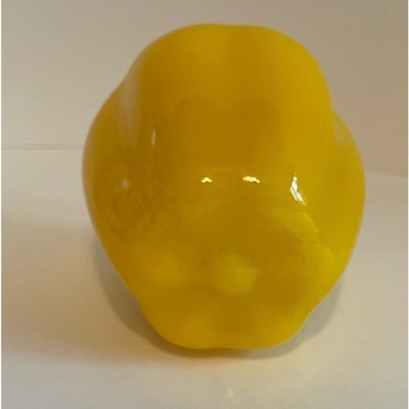 Vintage Murano Glass Type Yellow Pepper - Picture 5 of 5